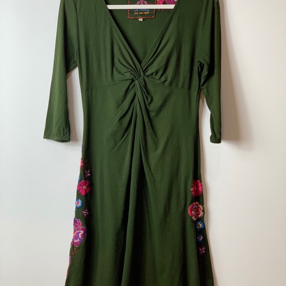 🍒 SOLD Jonny Was Embroidered Dress M - Picture 2 of 8